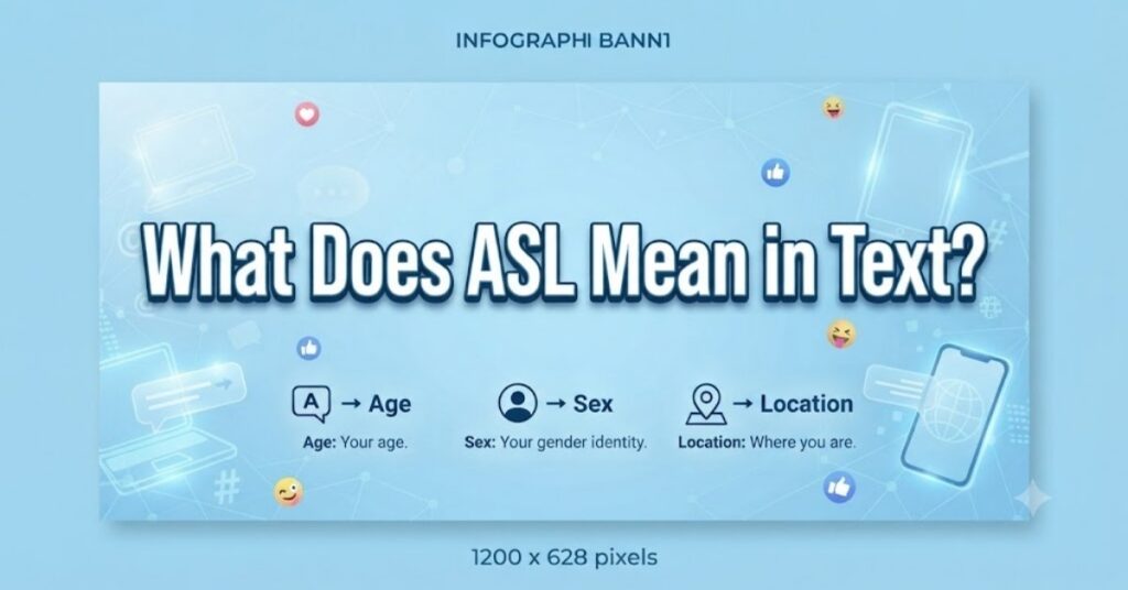 What Does ASL Mean in Text?