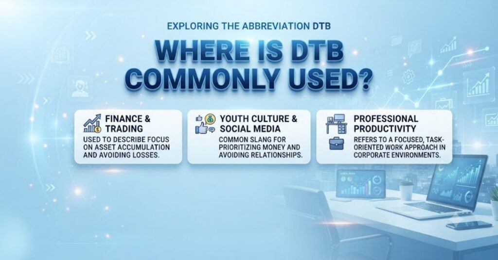 Where Is DTB Commonly Used?