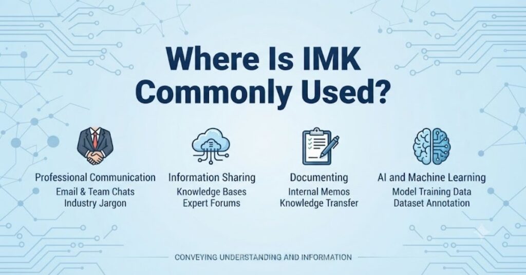 Where Is IMK Commonly Used?