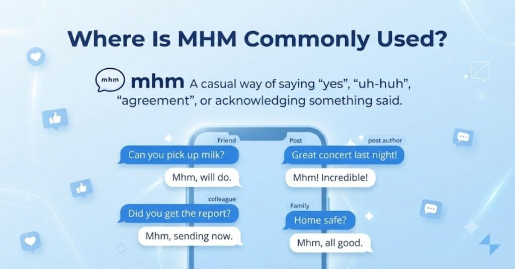 _Where Is MHM Commonly Used