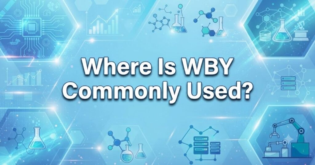 _Where Is WBY Commonly Used