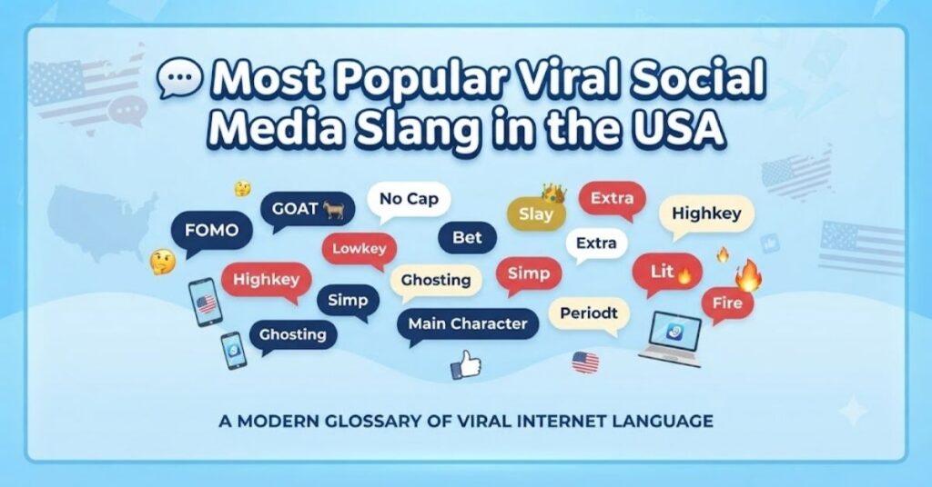 💬 Most Popular Viral Social Media Slang in the USA